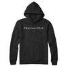 Philadelphia Friends Hoodie-Black-Allegiant Goods Co. Vintage Sports Apparel