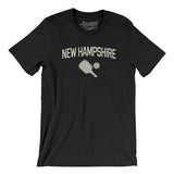 New Hampshire Pickleball Men/Unisex T-Shirt-Black-Allegiant Goods Co. Vintage Sports Apparel