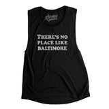 There's No Place Like Baltimore Women's Flowey Scoopneck Muscle Tank-Allegiant Goods Co. Vintage Sports Apparel