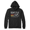 Seattle Cycling Hoodie-Black-Allegiant Goods Co. Vintage Sports Apparel
