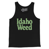 Idaho Weed Men/Unisex Tank Top-Black-Allegiant Goods Co. Vintage Sports Apparel