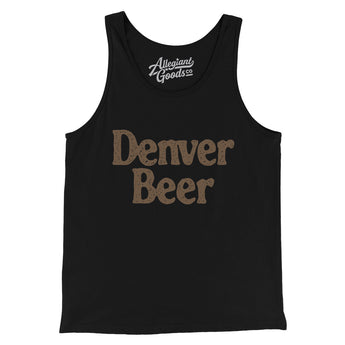 Denver Beer Men/Unisex Tank Top-Allegiant Goods Co. Vintage Sports Apparel