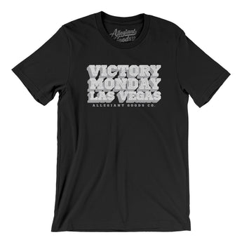 Victory Monday Las Vegas Men/Unisex T-Shirt-Allegiant Goods Co. Vintage Sports Apparel