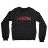 Madison Varsity Midweight French Terry Crewneck Sweatshirt-Black-Allegiant Goods Co. Vintage Sports Apparel