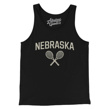 Nebraska Tennis in Black Color