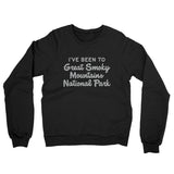 I've Been To Great Smoky Mountains National Park Midweight French Terry Crewneck Sweatshirt-Allegiant Goods Co. Vintage Sports Apparel
