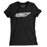 Tennessee State Shape Text Women's T-Shirt-Allegiant Goods Co. Vintage Sports Apparel