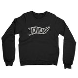 Chicago Pennant Midweight French Terry Crewneck Sweatshirt-Allegiant Goods Co. Vintage Sports Apparel