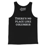There's No Place Like Columbus Men/Unisex Tank Top-Black-Allegiant Goods Co. Vintage Sports Apparel