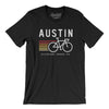 Austin Cycling Men/Unisex T-Shirt-Black-Allegiant Goods Co. Vintage Sports Apparel