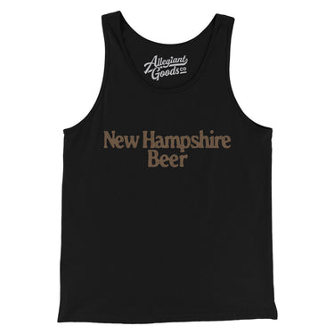 New Hampshire Beer Men/Unisex Tank Top-Allegiant Goods Co. Vintage Sports Apparel