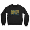 Victory Monday Duval Midweight French Terry Crewneck Sweatshirt-Black-Allegiant Goods Co. Vintage Sports Apparel