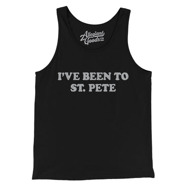 I've Been To St Pete Men/Unisex Tank Top-Allegiant Goods Co. Vintage Sports Apparel