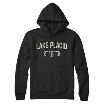 Lake Placid Cycling Hoodie-Black-Allegiant Goods Co. Vintage Sports Apparel