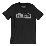 Lone Pine Mountain Sunset Men/Unisex T-Shirt-Black-Allegiant Goods Co. Vintage Sports Apparel