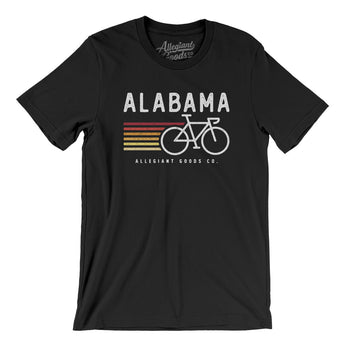 Alabama Cycling Men/Unisex T-Shirt-Allegiant Goods Co. Vintage Sports Apparel
