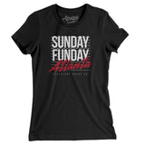 Sunday Funday Atlanta Women's T-Shirt-Allegiant Goods Co. Vintage Sports Apparel