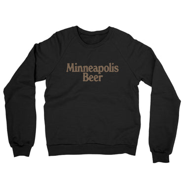 Minneapolis Beer Midweight French Terry Crewneck Sweatshirt-Allegiant Goods Co. Vintage Sports Apparel