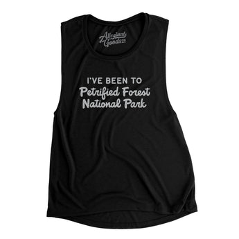 I've Been To Petrified Forest National Park Women's Flowey Scoopneck Muscle Tank-Allegiant Goods Co. Vintage Sports Apparel