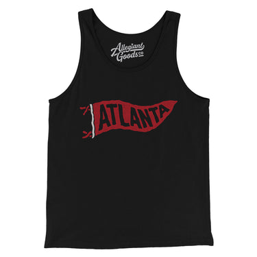 Atlanta Pennant Men/Unisex Tank Top-Allegiant Goods Co. Vintage Sports Apparel