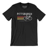 Pittsburgh Cycling Men/Unisex T-Shirt-Black-Allegiant Goods Co. Vintage Sports Apparel
