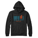 Ocean City Maryland in Black Color