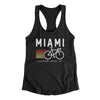 Miami Cycling Women's Racerback Tank-Black-Allegiant Goods Co. Vintage Sports Apparel