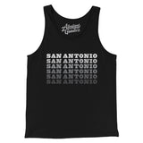 San Antonio Repeat Men/Unisex Tank Top-Allegiant Goods Co. Vintage Sports Apparel