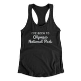 I've Been To Olympic National Park Women's Racerback Tank-Allegiant Goods Co. Vintage Sports Apparel