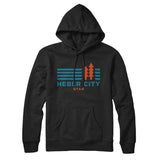 Heber City Utah in Black Color