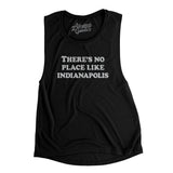There's No Place Like Indianapolis Women's Flowey Scoopneck Muscle Tank-Allegiant Goods Co. Vintage Sports Apparel
