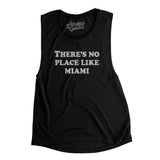 There's No Place Like Miami Women's Flowey Scoopneck Muscle Tank-Allegiant Goods Co. Vintage Sports Apparel