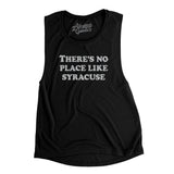 There's No Place Like Syracuse Women's Flowey Scoopneck Muscle Tank-Allegiant Goods Co. Vintage Sports Apparel