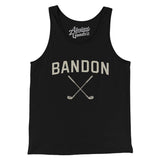 Bandon Golf Men/Unisex Tank Top-Black-Allegiant Goods Co. Vintage Sports Apparel