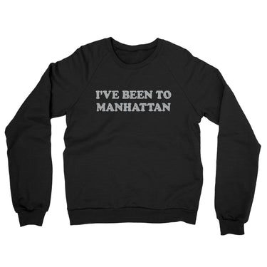 I've Been To Manhattan Midweight French Terry Crewneck Sweatshirt-Allegiant Goods Co. Vintage Sports Apparel