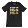 Boston Repeat Men/Unisex T-Shirt-Black-Allegiant Goods Co. Vintage Sports Apparel