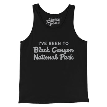 I've Been To Black Canyon National Park Men/Unisex Tank Top-Allegiant Goods Co. Vintage Sports Apparel