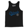 Orlando Vintage Script Men/Unisex Tank Top-Black-Allegiant Goods Co. Vintage Sports Apparel