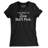 I've Been To Zion National Park Women's T-Shirt-Allegiant Goods Co. Vintage Sports Apparel