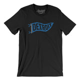 Detroit Pennant Men/Unisex T-Shirt-Allegiant Goods Co. Vintage Sports Apparel