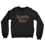 Seattle Beer Midweight French Terry Crewneck Sweatshirt-Allegiant Goods Co. Vintage Sports Apparel