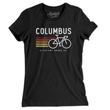 Columbus Cycling Women's T-Shirt-Allegiant Goods Co. Vintage Sports Apparel