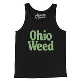 Ohio Weed Men/Unisex Tank Top-Black-Allegiant Goods Co. Vintage Sports Apparel