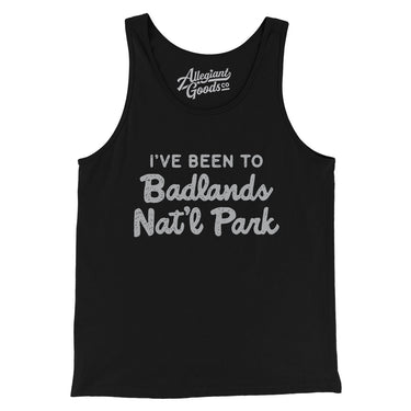 I've Been To Badlands National Park Men/Unisex Tank Top-Allegiant Goods Co. Vintage Sports Apparel