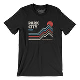 Park City Utah Men/Unisex T-Shirt-Black-Allegiant Goods Co. Vintage Sports Apparel