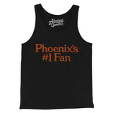 Phoenix's Number 1 Fan Men/Unisex Tank Top-Allegiant Goods Co. Vintage Sports Apparel