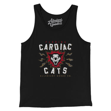 Florida Cardiac Cats Men/Unisex Tank Top-Allegiant Goods Co. Vintage Sports Apparel