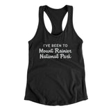 I've Been To Mount Rainier National Park Women's Racerback Tank-Allegiant Goods Co. Vintage Sports Apparel