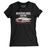 Meadowlands Arena Women's T-Shirt-Allegiant Goods Co. Vintage Sports Apparel