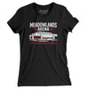 Meadowlands Arena Women's T-Shirt-Black-Allegiant Goods Co. Vintage Sports Apparel